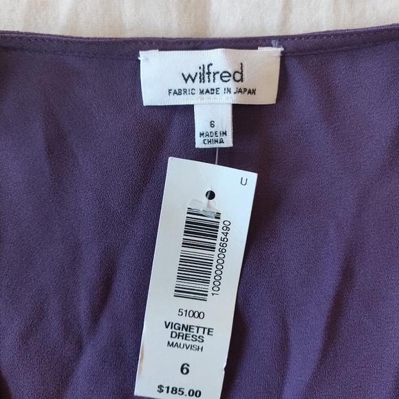 Wilfred vignette dress mauvish - Picture 3 of 6